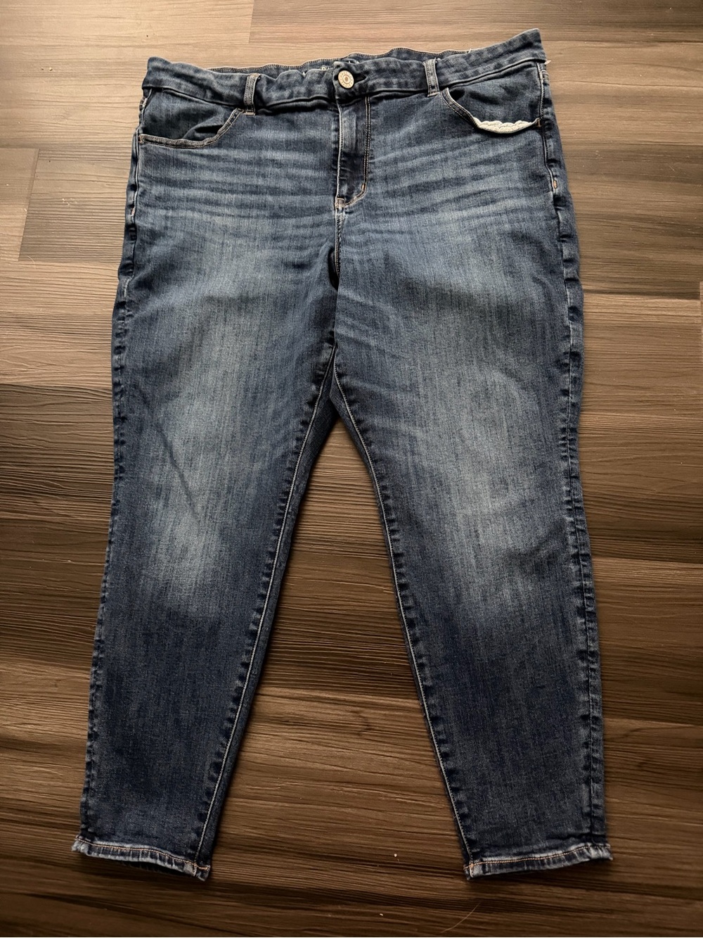 American Eagle Plus size Curvy Jeggings jeans size 18 short
